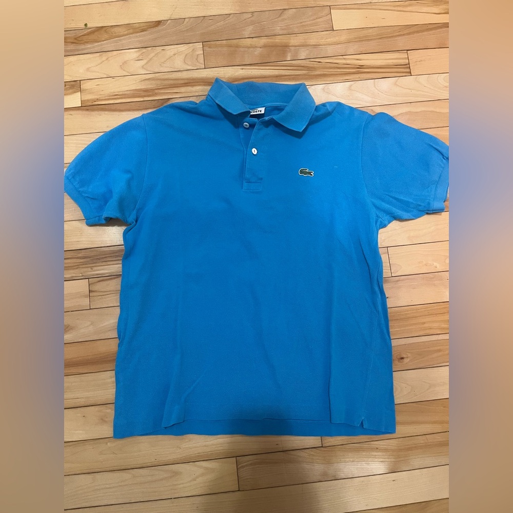 Lacoste Vibrant Blue Polo Shirt